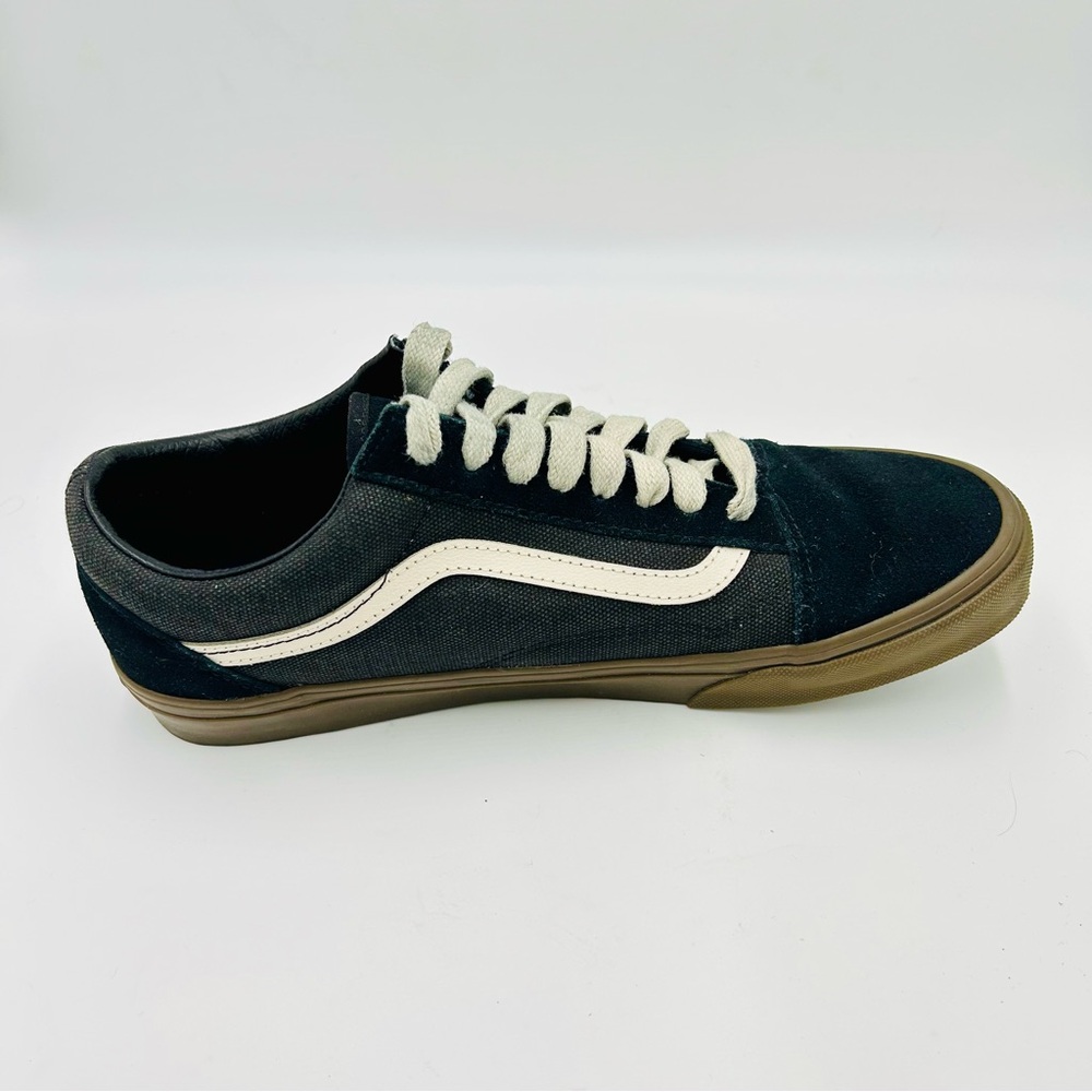 Vans shoes Old Skool sneakers classic low top gray and black men size 10.5 - Picture 5 of 10